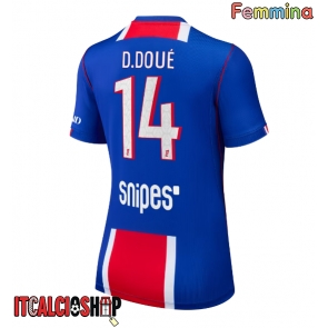 Paris Saint-Germain Desire Doue #14 Prima Maglia Femmina 2026-27 Manica Corta